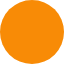 Orangener Punkt